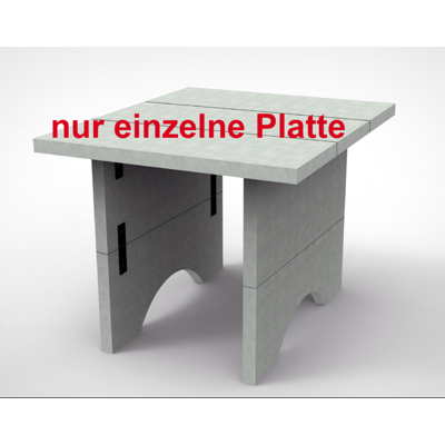 Betonplatte einzeln 1000 x 400 x 60 mm