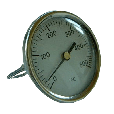 Ofen-Standthermometer, Ø = 78 mm, 0 - 500 °C