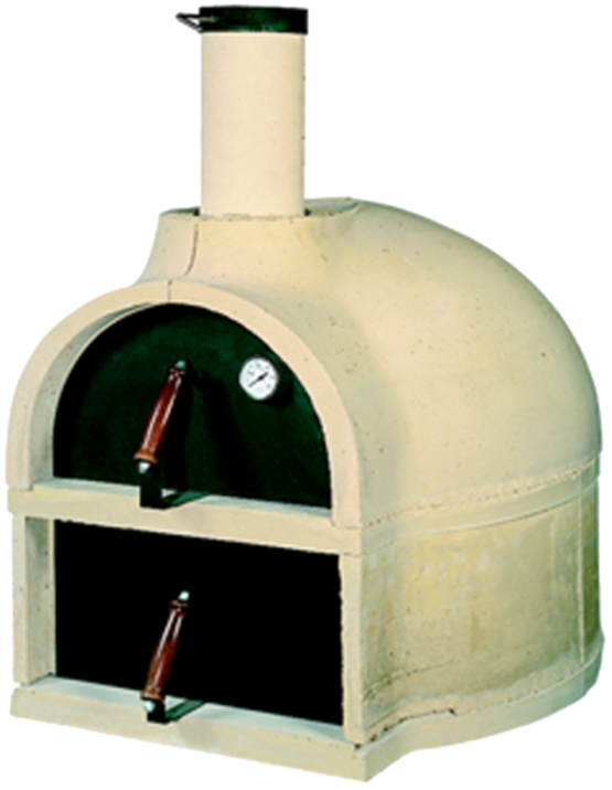 Pizzaofen Tartaruga 2, Backfläche Ø = 700 mm - ohne Verkleidung